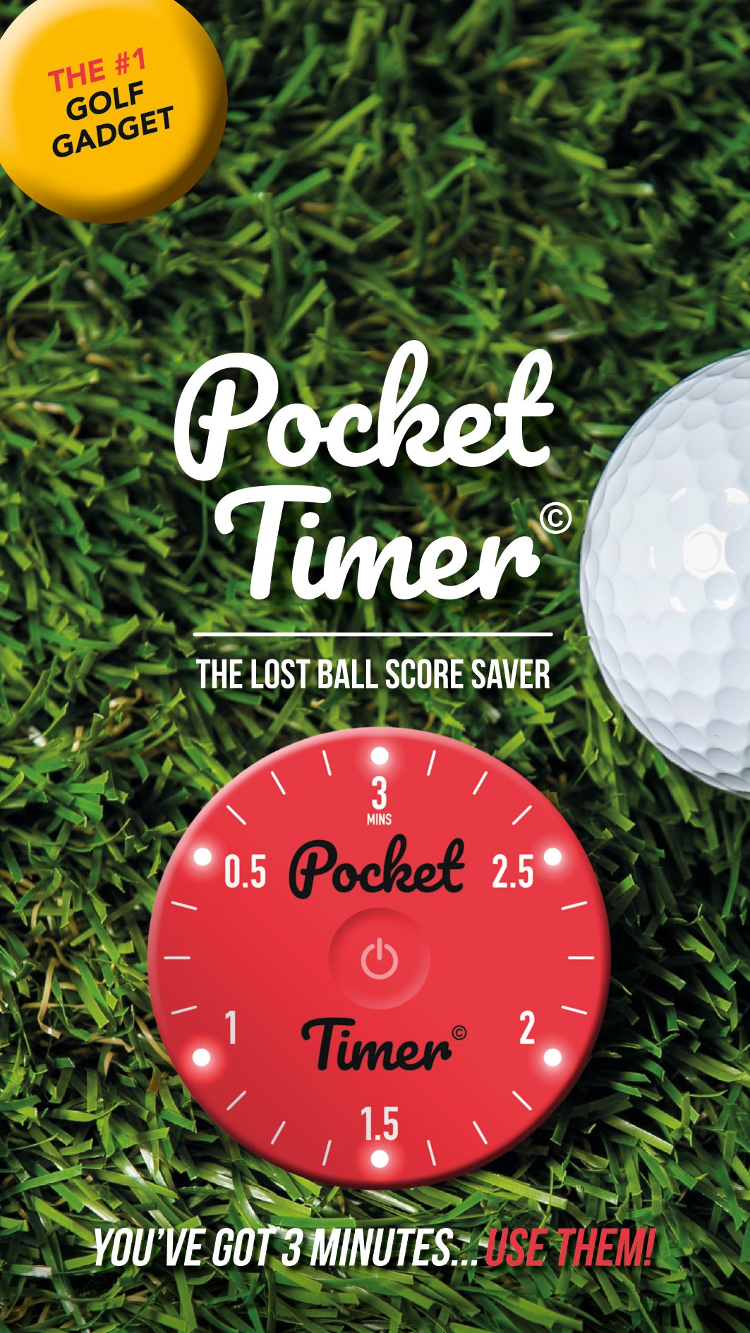 Pocket Timer: The Lost Ball Score Saver - FREE UK Delivery